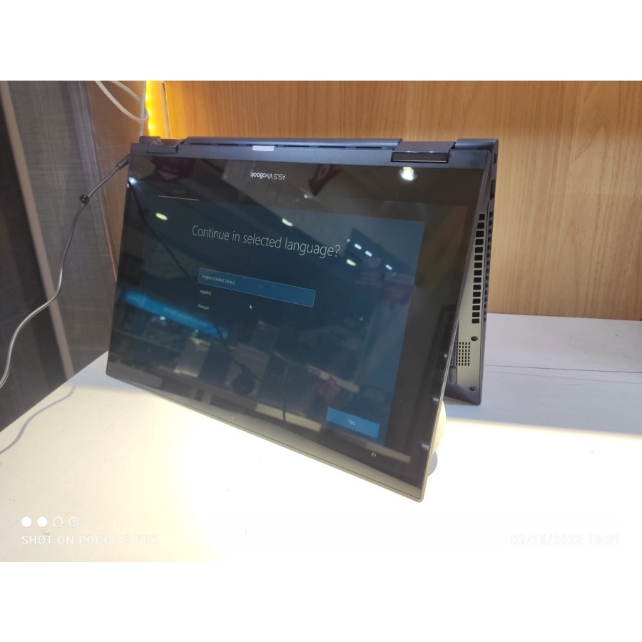 LAPTOP MURAH LAPTOP TOUCHSCREEN ASUS VIVOBOOK TM420UA RYZEN 5 5500U RAM 8GB 256GB SSD FHD WIN10