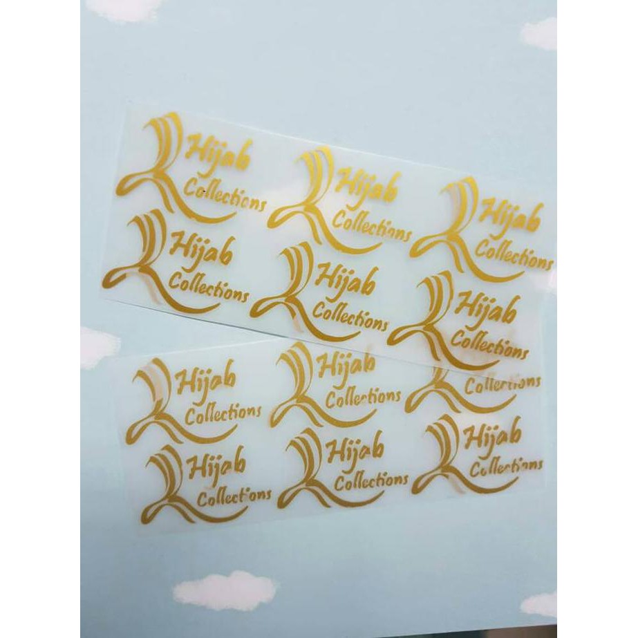 LABEL KAIN UNTUK MERK PRODUK KAIN BAJU / KAOS / HIJAB {PRODUK TERBARU}
