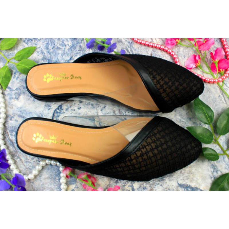 Pawpawshoes SORAYA BLACK Bigsize Jumbo 41-45 Sepatu Wanita
