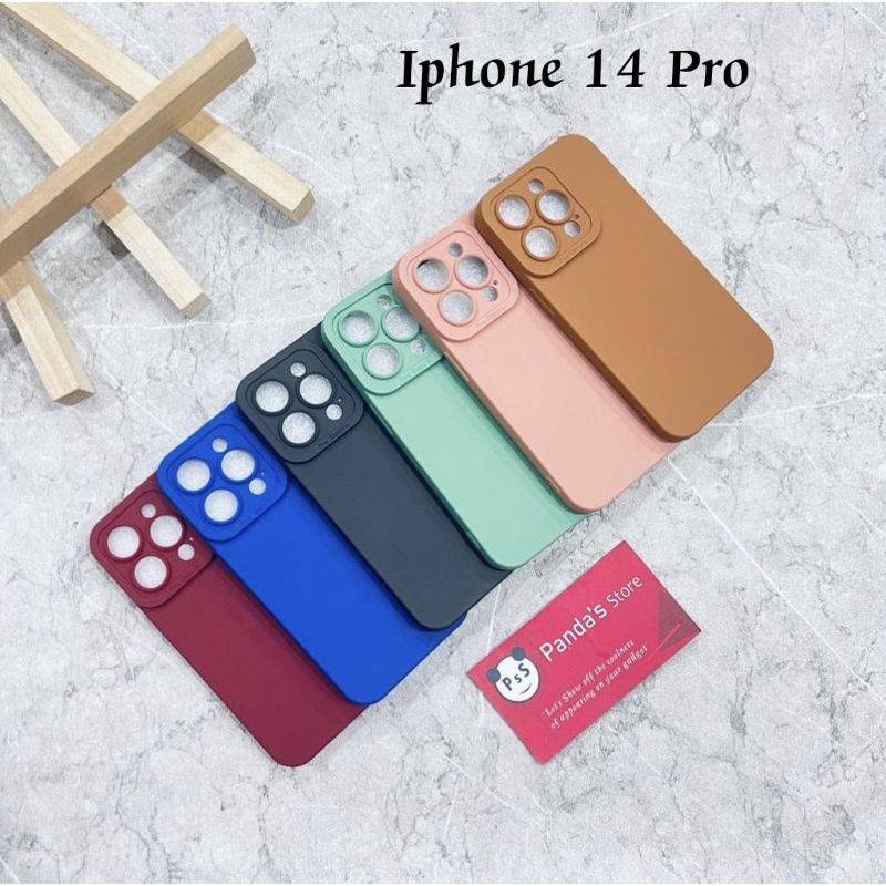 Softcase Pro Camera Iphone 14, 14 Pro, 14 Max, 14 Promax Candy Case Full Color 3D Silikon TPU