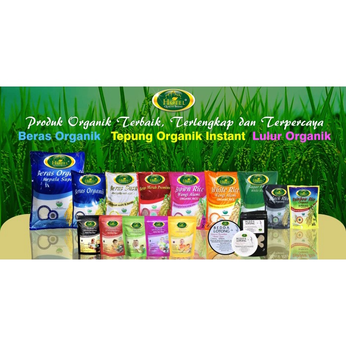 

540ffipp Beras Organik Kepala Super Hotel 5Kg 244Q4012