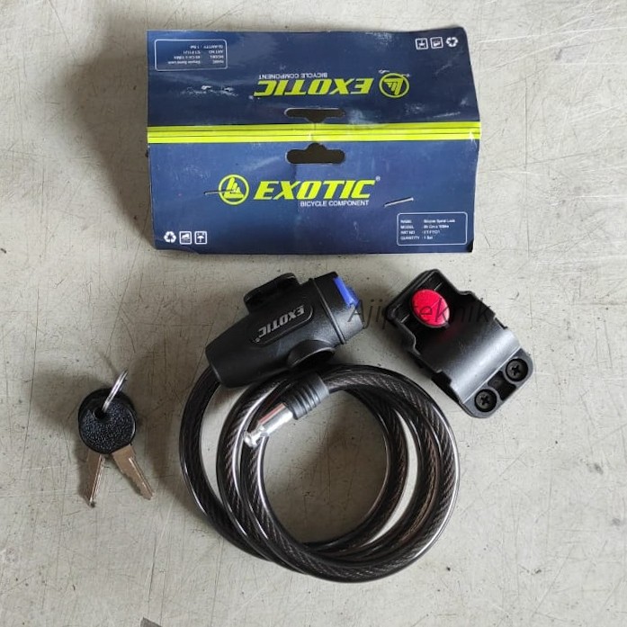 Kunci gembok sepeda anti maling security lock murah