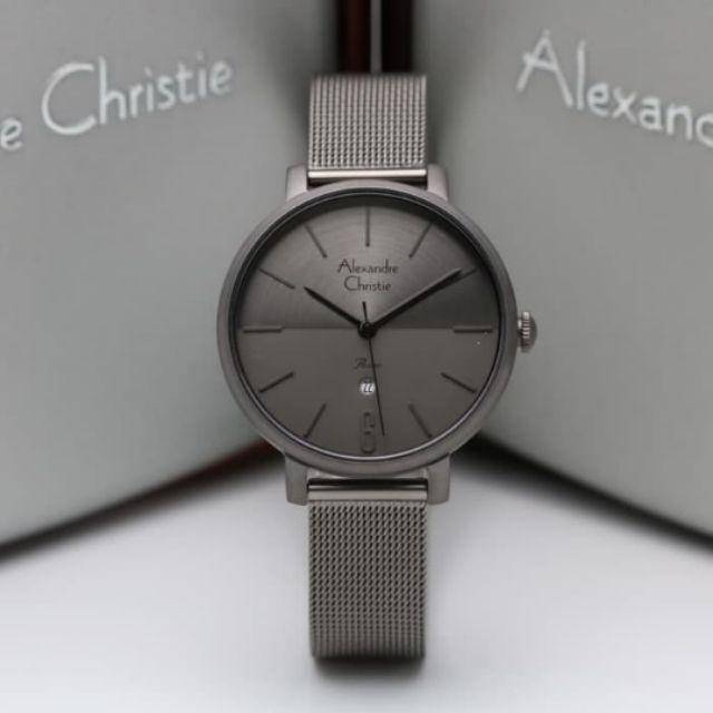 Jam Tangan Alexandre Christie AC 2751 LD tali Pasir Wanita / Cewek Original