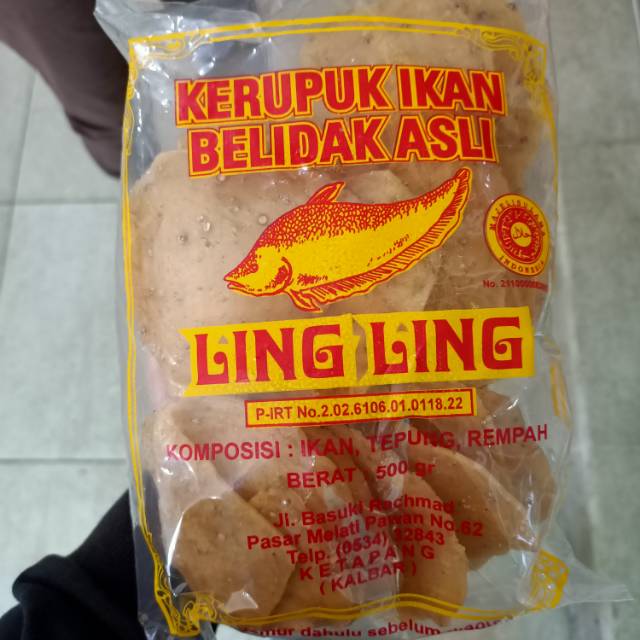 

KERUPUK IKAN BELIDAK ASLI LING LING KHAS KETAPANG / Kerupuk ikan belida sahang / kerupuk ikan mentah