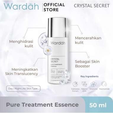 Wardah White Crystal Secret Pure Treatment Essence 50ml