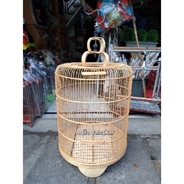 Kandang Sangkar Murai Tarik/Laci Mentah