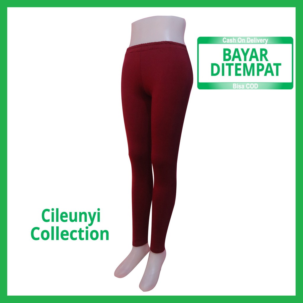 ✅ Daily Legging / Bahan Jersey Balon Super / Celana Leging Panjang Standar Muslimah Adem