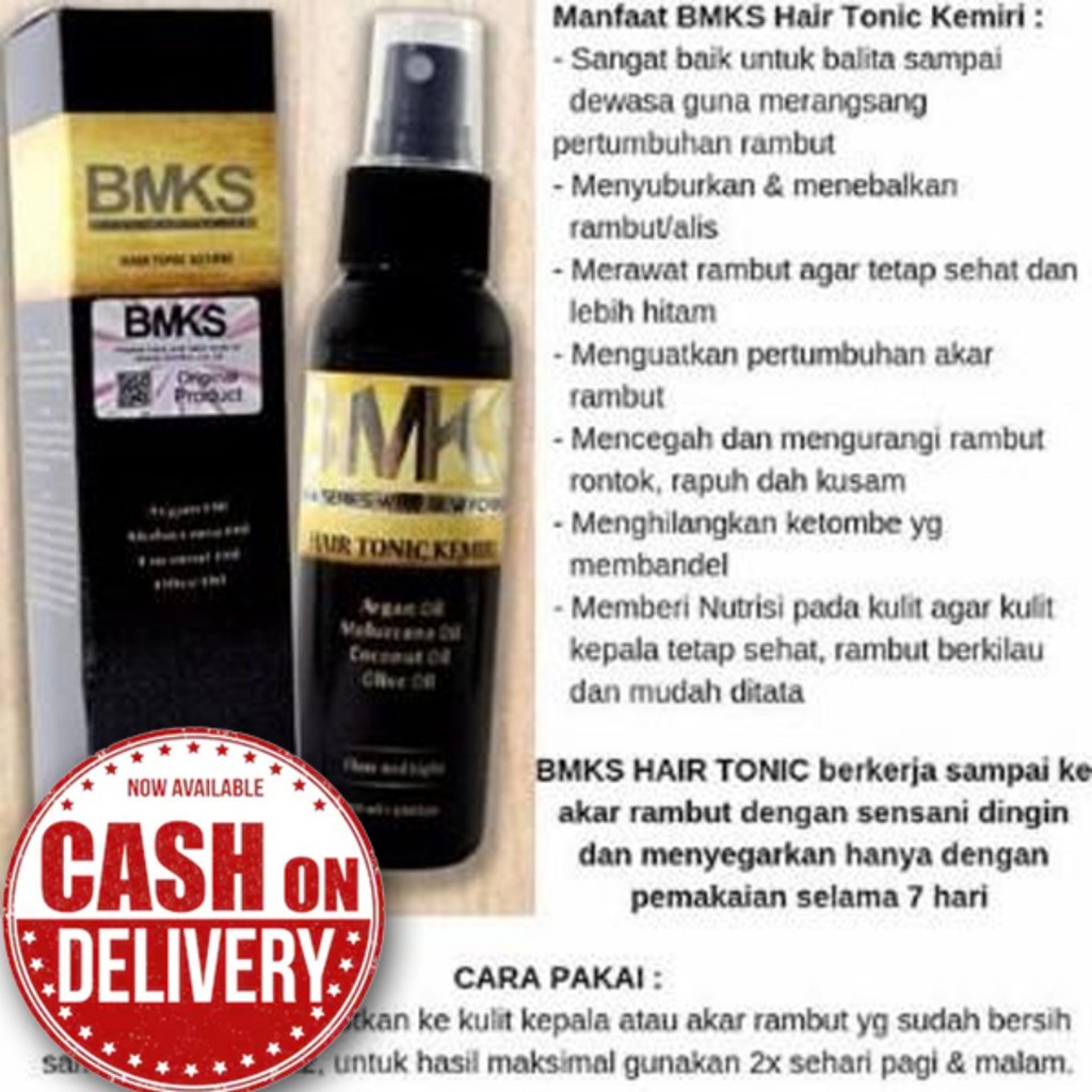 ⭐️⭐️BIG SALE⭐️ ⭐️ORIGINAL [BISA COD] BMKS Hair Tonic Spray ORI