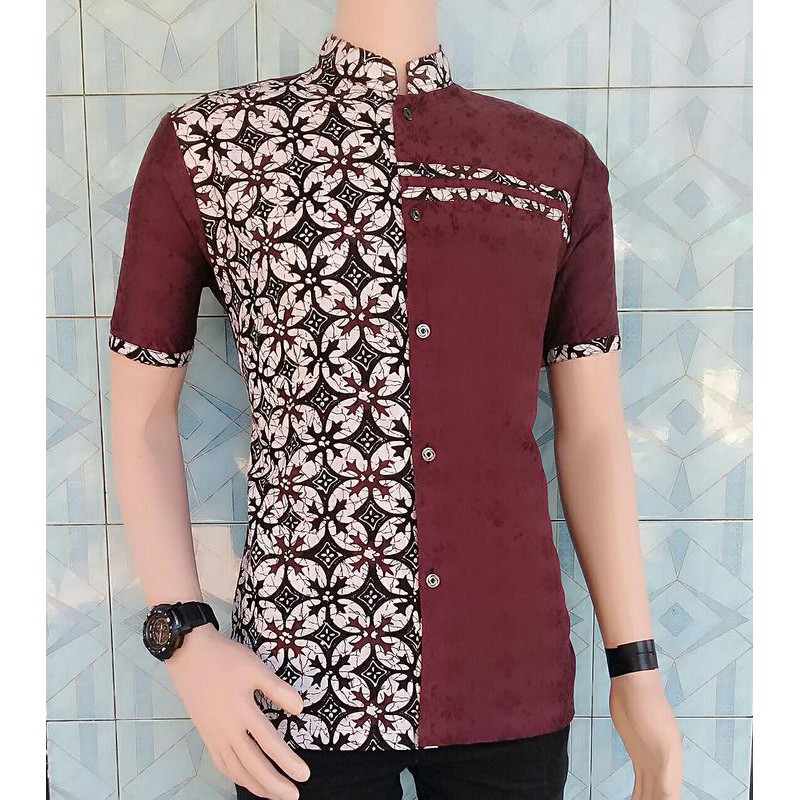 107 Model Baju Batik Laki Laki HD Terbaru