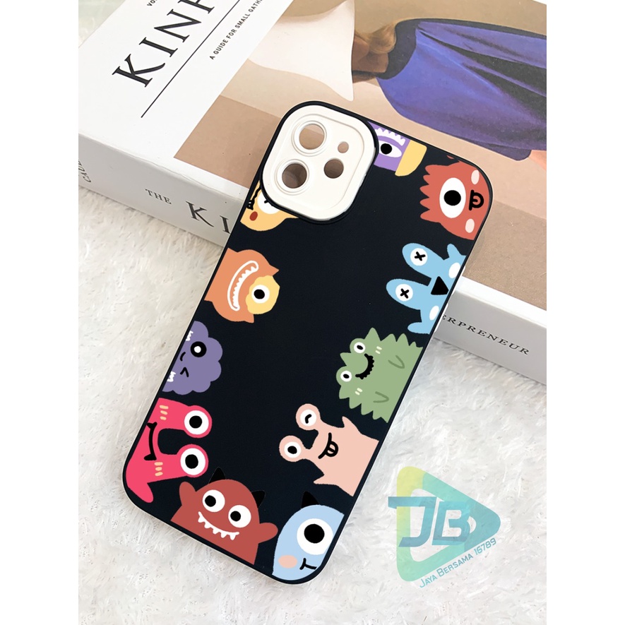 SOFTCASE NALLE SILIKON 2IN1 CAMERA PROTECTION LITTLE MONSTER OPPO VIVO SAMSUNG REALME XIAOMI IPHONE FOR ALL TYPE JB5812