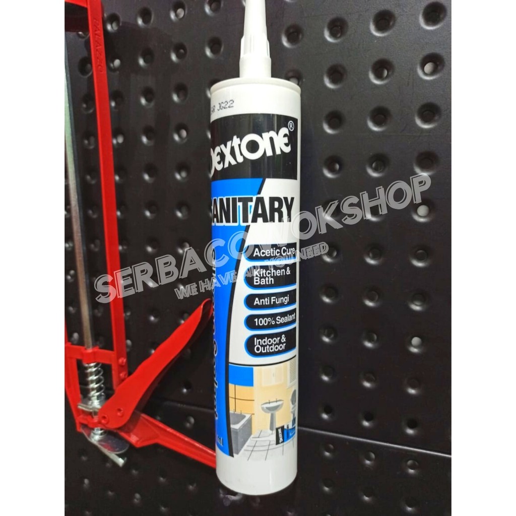 Dextone Paket Tembakan Tulang + Lem Sealant Dextone Sanitary Biru Termurah Berkualitas