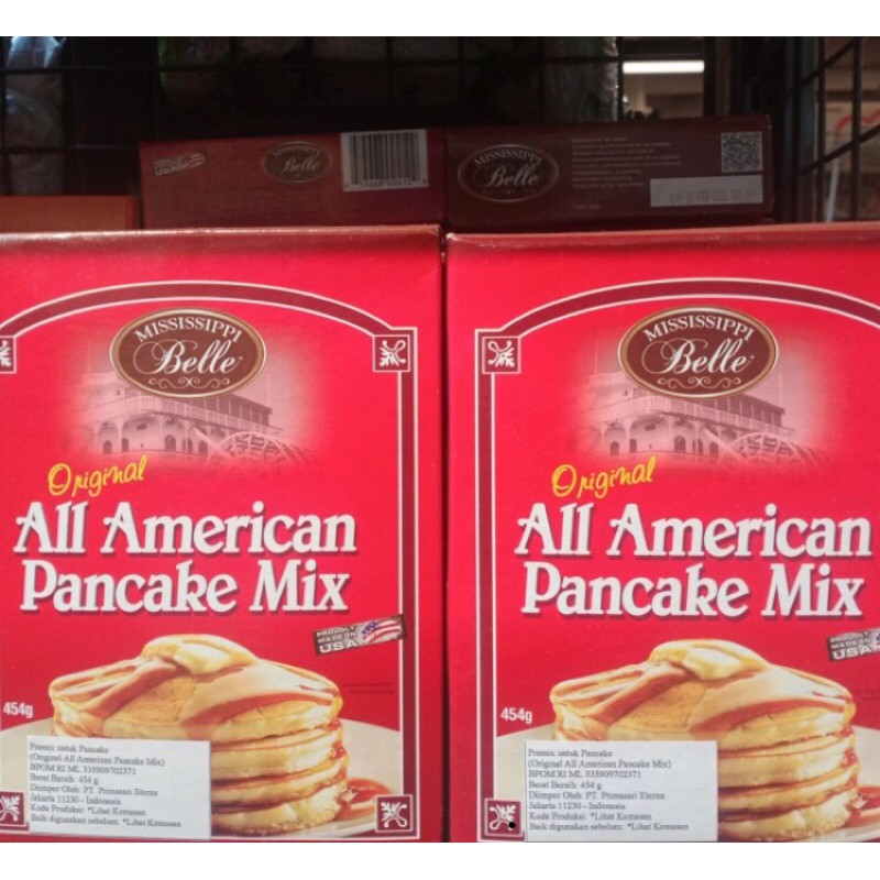 

mississipi belle original pancake mix 454gr
