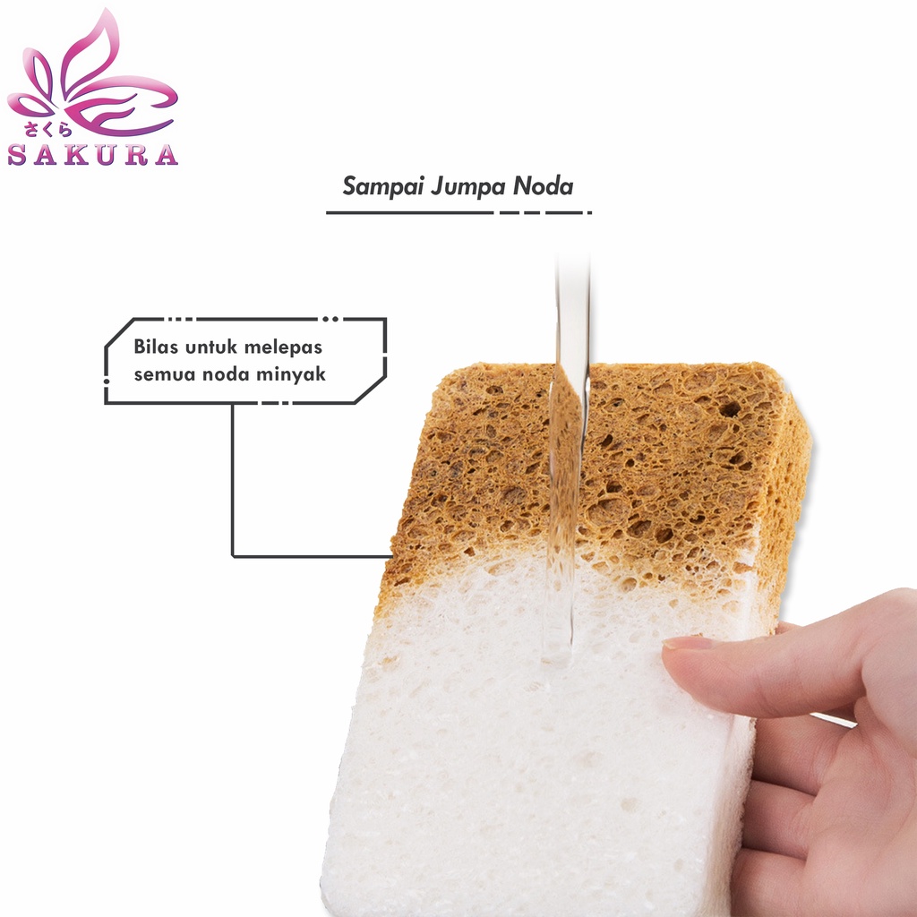 Sponge Cuci Piring Serbaguna/Sponge Cuci Piring Import Termurah Bermotif Unik&amp;Lucu-SOSOYO