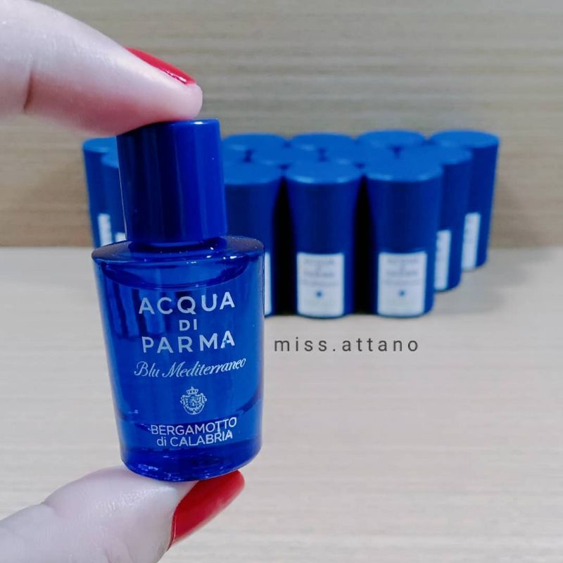Parfum miniatur original Acqua di Parma Blu Mediterraneo mandorlo /bergamotto /arancia /fico /chinot