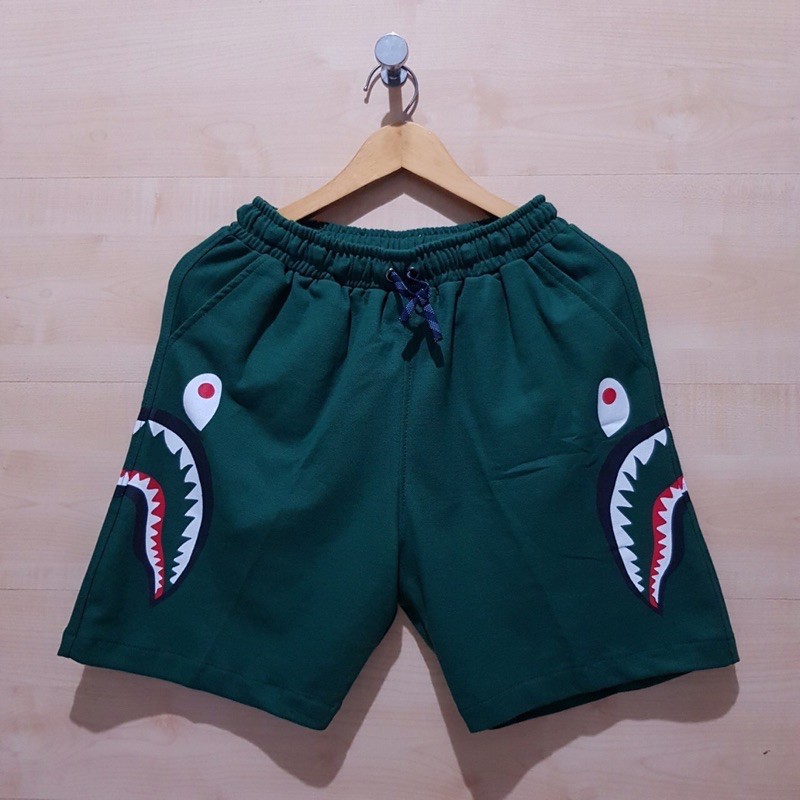 CELANA PENDEK  BAPE SHORT SWEAT PANTS