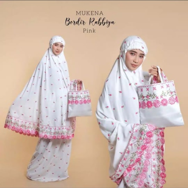 MUKENA BORDIR RABBIYA