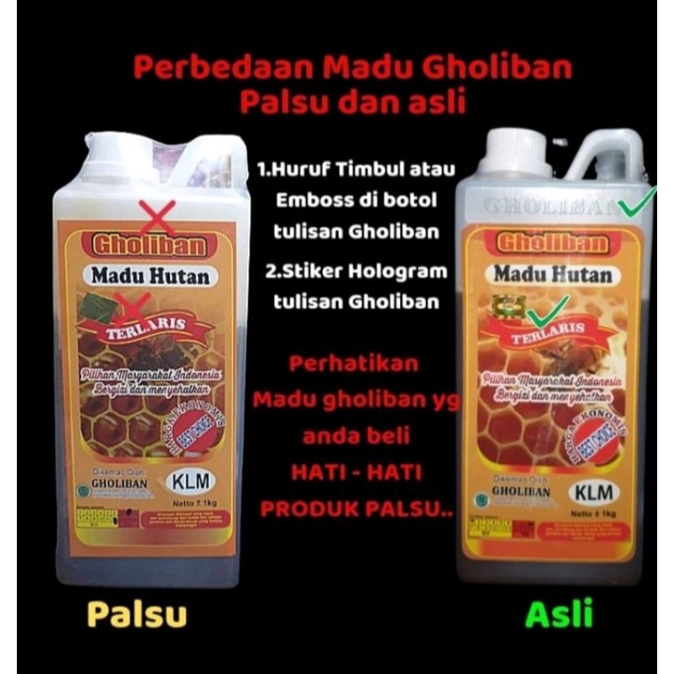 

Madu Hutan Kalimantan Gholiban 1Kg ORIGINAL