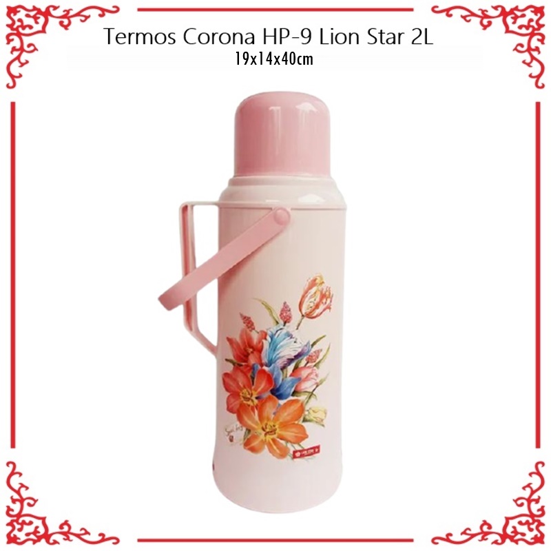 [KIRIMAN EXPEDISI Dengan PENGEMASN BERGARANSI ] Termos Dapur Corona Lion Star HP-9 2L