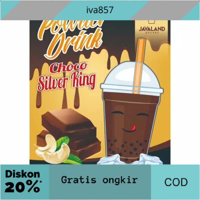 

PROMO BUBUK MINUMAN CHOCO SILVER KING GRATIS ONGKIR