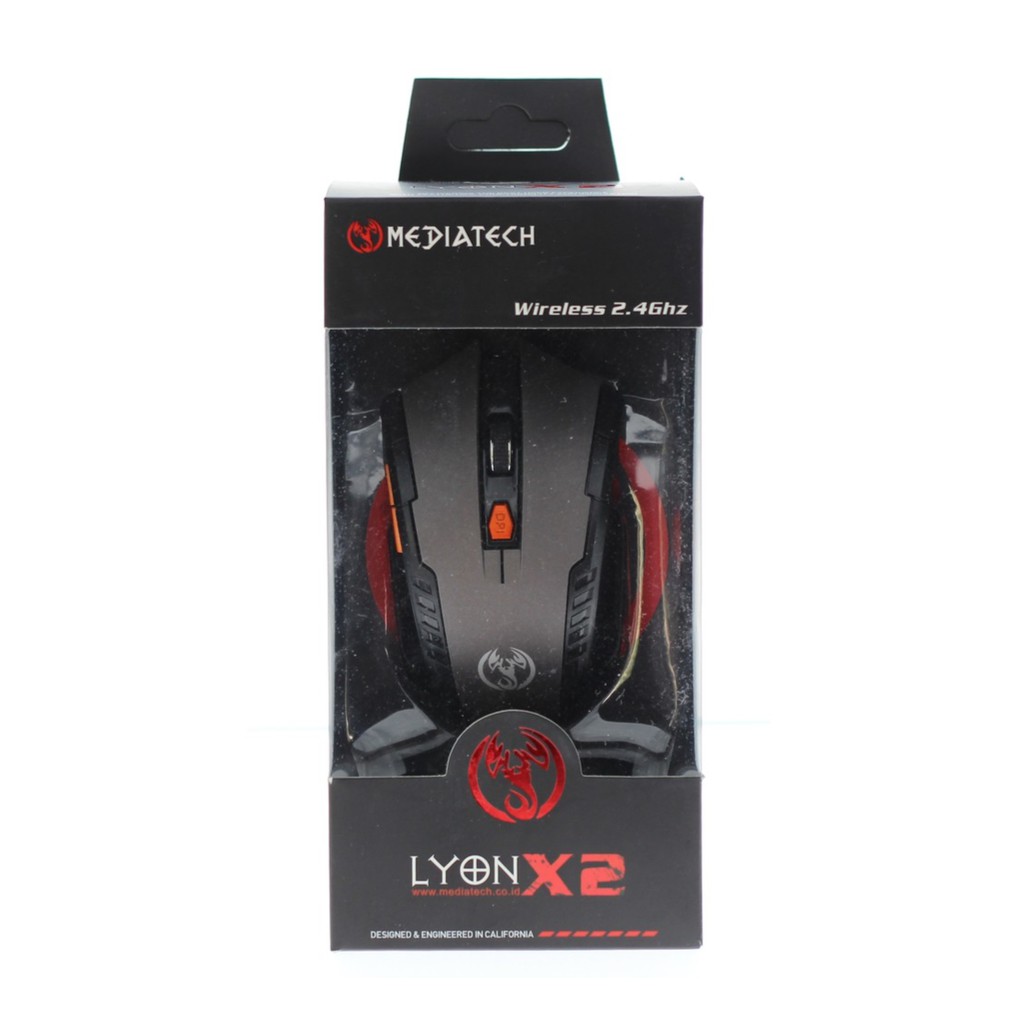 Mediatech LYON X-2 Wireless Gaming Mouse 50060