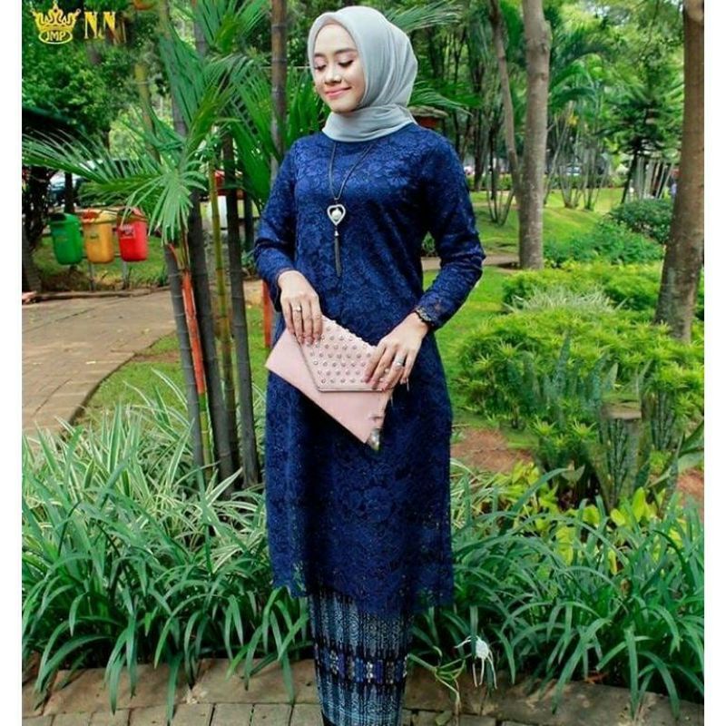 KEBAYA / SETELAN KEBAYA / TUNIK / TUNIK BROKAT / KEBAYA MODERN / TUNIK BROKAT / ATASAN BROKAT