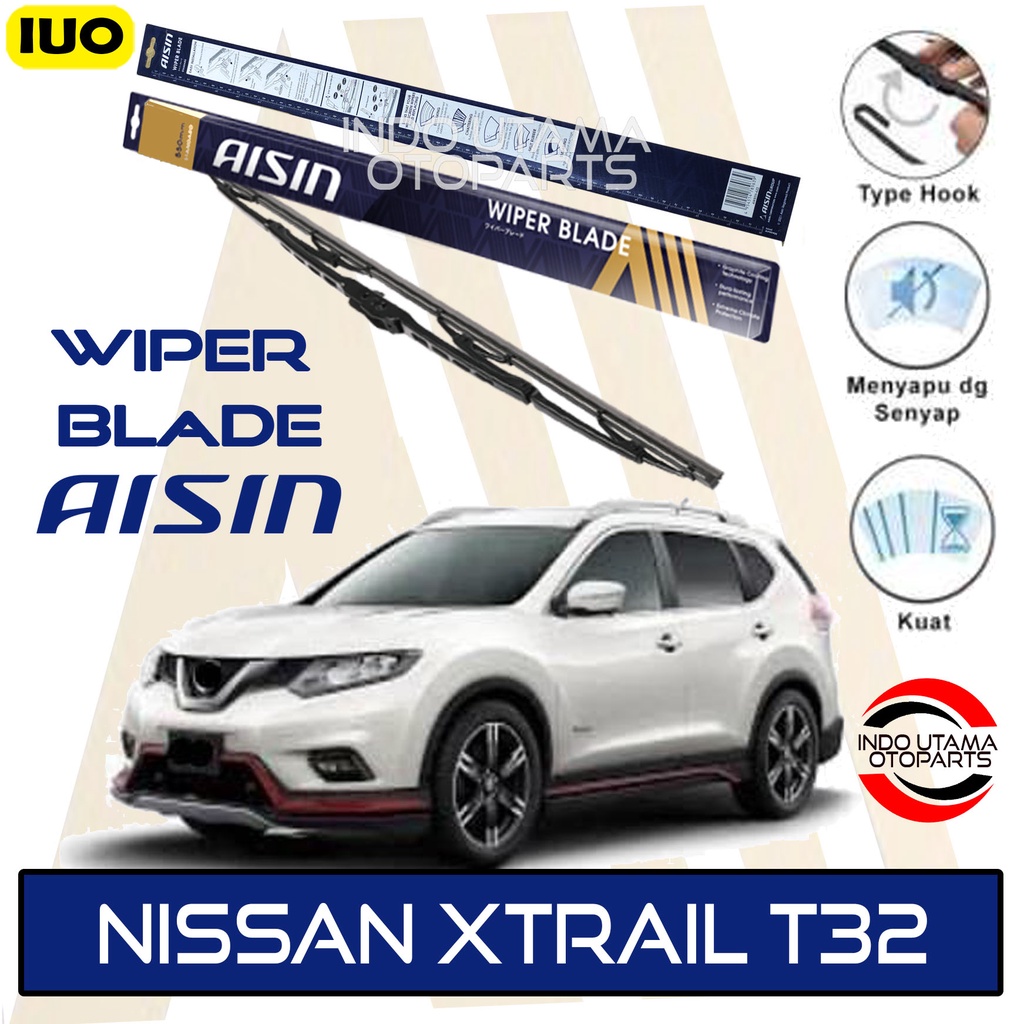 Wiper Mobil Nissan Xtrail T32 AISIN BOSCH 16-26&quot; ORIGINAL