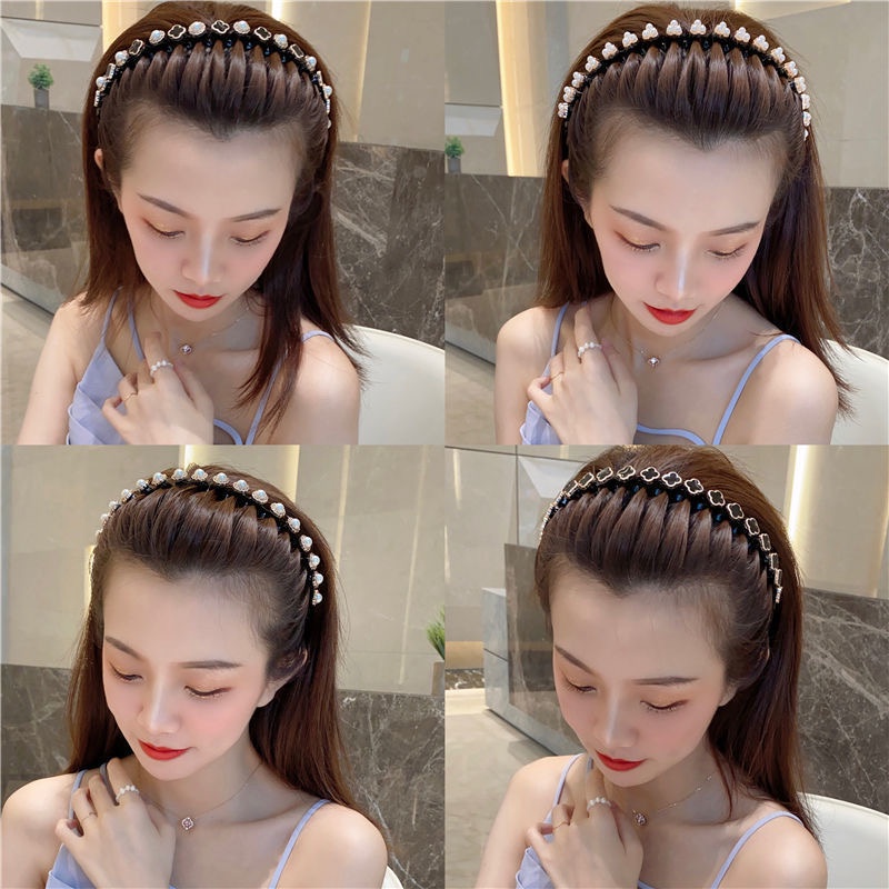 Bando Korean Pearl /  Women Hair Accessories / Bando Viral Korea / Bando Aesthetic