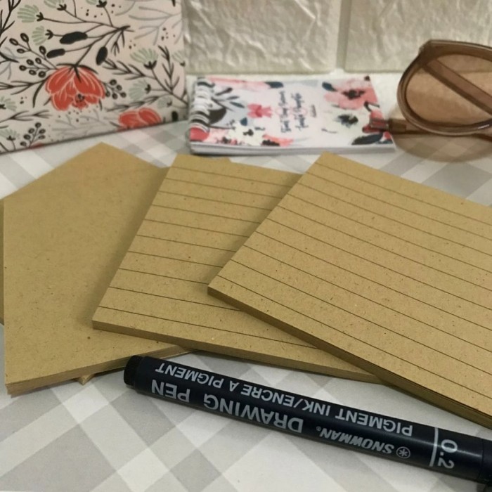 

Estudio 1pcs notes kertas kraft NK18