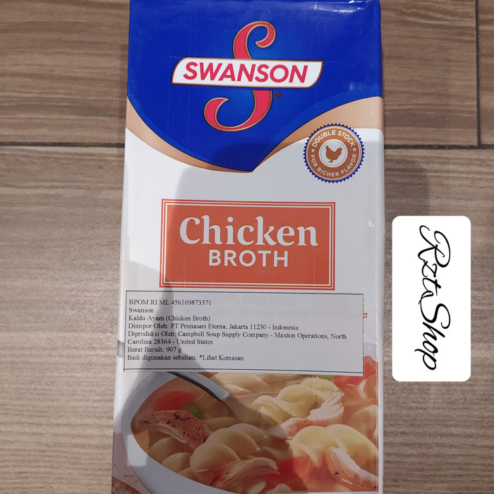 

PROMO TERBATAS - SWANSON CHICKEN BROTH 907GR