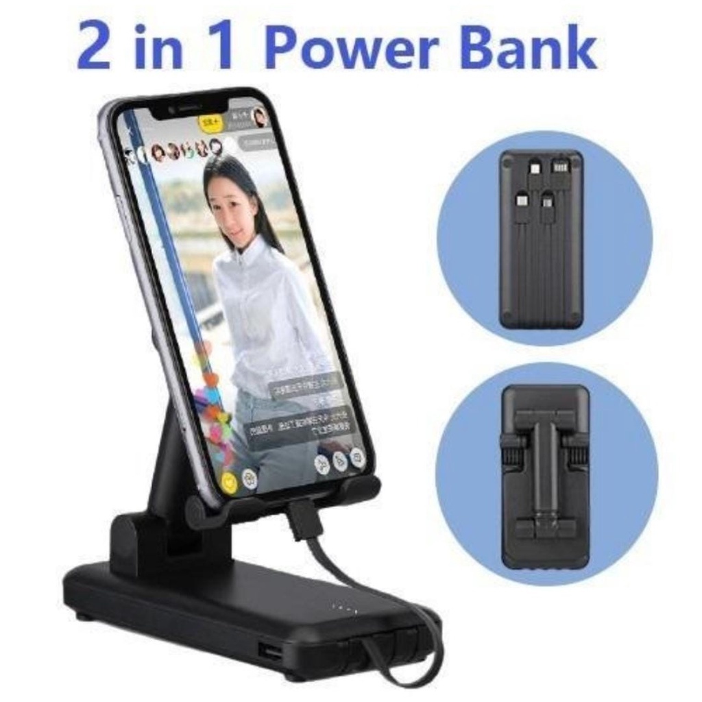 Powerbank Holder 4 in 1 BRAIN POWER