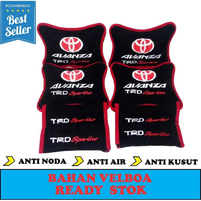 Bantal Aksesoris mobil Toyota Avanza TRD Sportivo Variasi