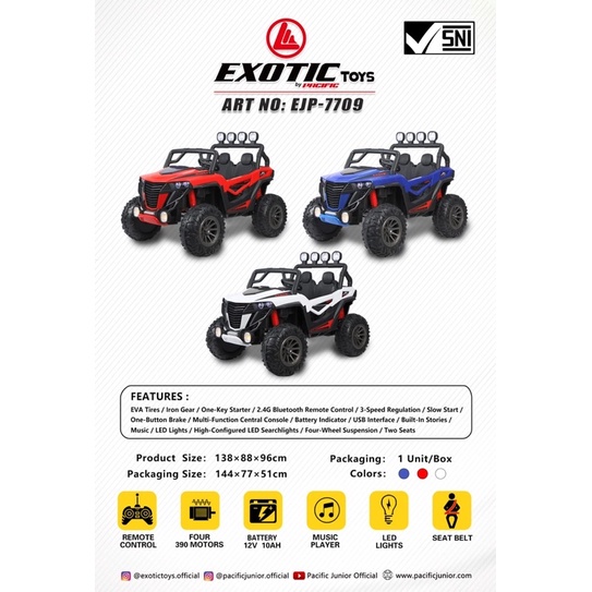 Mobil aki Jeep Besar EJP 7709