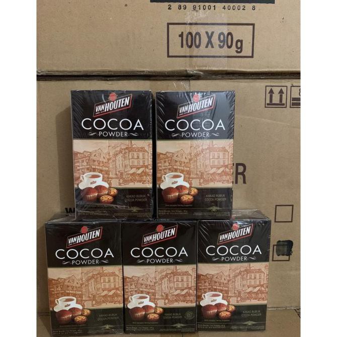 

Diskon Coklat Bubuk / Cocoa Powder / Kakao Bubuk Vanhouten 90 GR Diskon