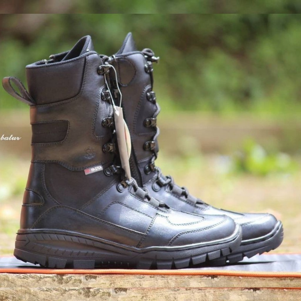 SEPATU PDL MR MASTER KULIT SAPI ASLI SEPATU PDL TNI POLRI SECURITY SATPAM SEPATU BOOTS PRIA WANITA