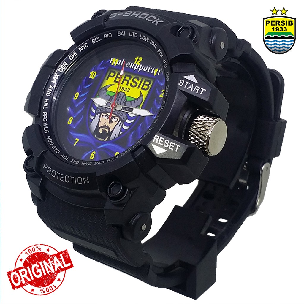 { BEST QUALITY } JAM PERSIB OUTDOOR ANTI AIR MOTIF REAL SUPPORTER