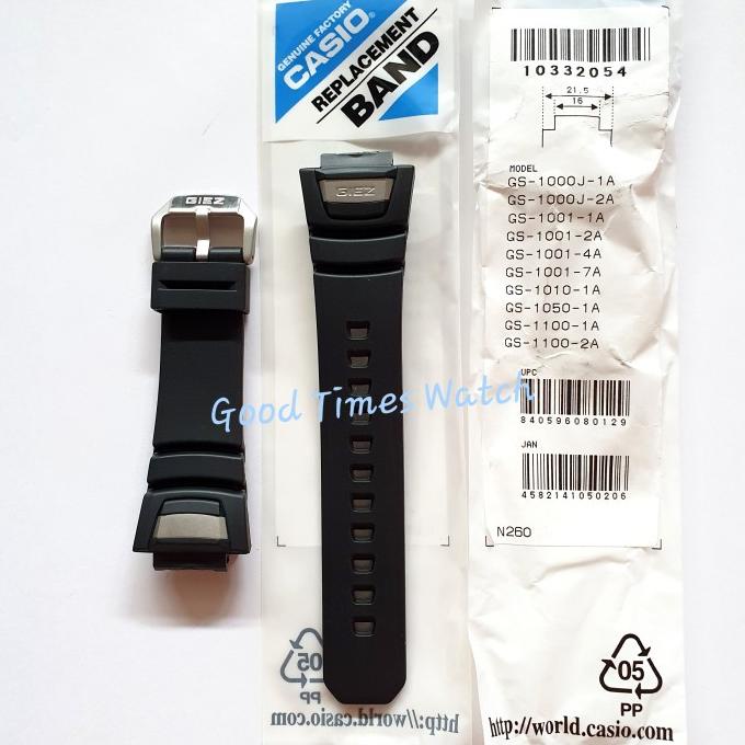 Strap G-Shock Gs-1000 / Gs-1001 / Gs-1010 / Gs-1050 / Casio Original Terbaru