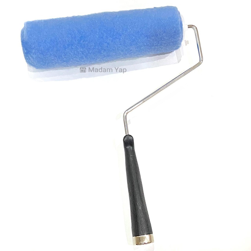 Kuas Roll Supra Copot 9 Inch Bulu Biru - Rol Cat Tembok Paint Roller