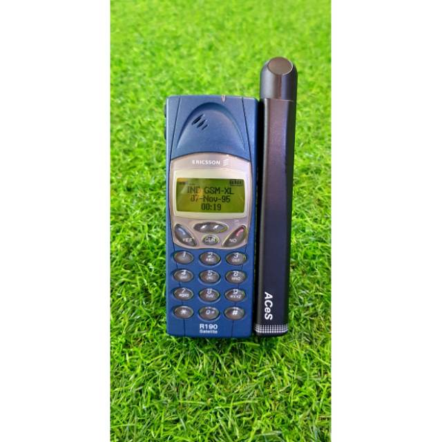 HP Jadul Ericsson R190 R190s Masih Segel GSM Sinyal Mantap Antena ACES IMEI Tembus not R250s or R310