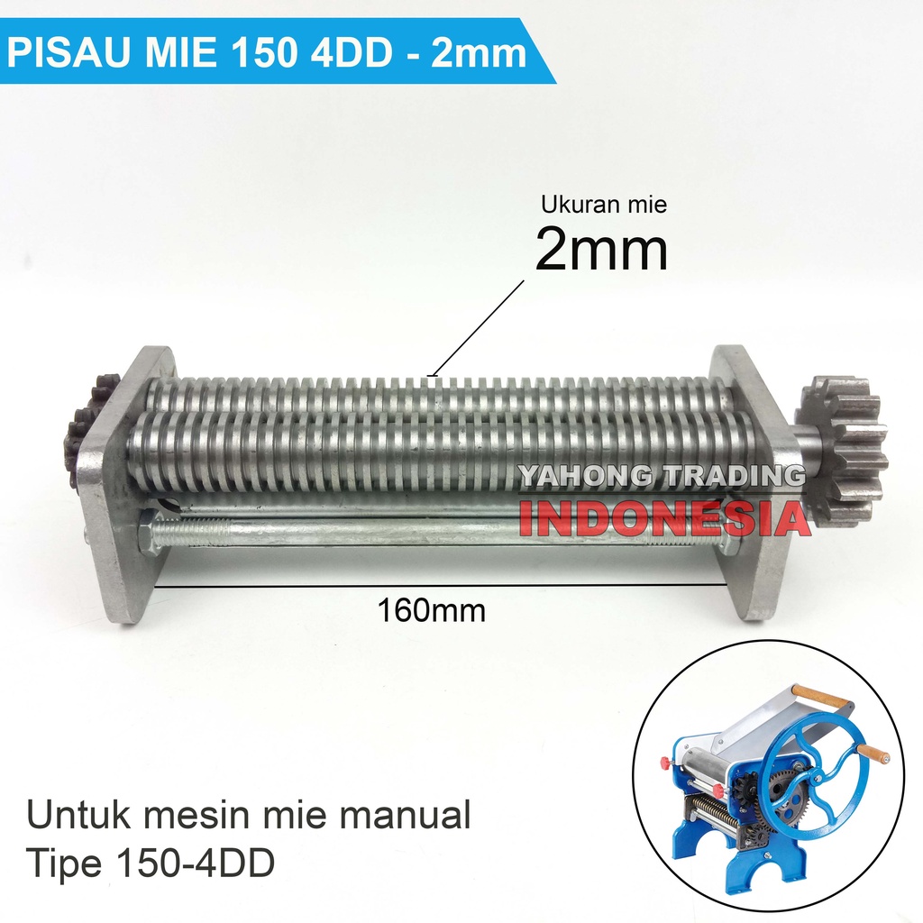 Pisau Cutter Mesin Cetak Gilingan Mie Noodle Maker 150-4DD 2mm