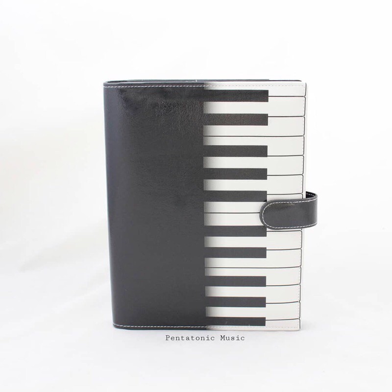 

Binder Piano / Keyboard Ring Binder / Kado Unik Hadiah Bagus / Peralatan Tulis
