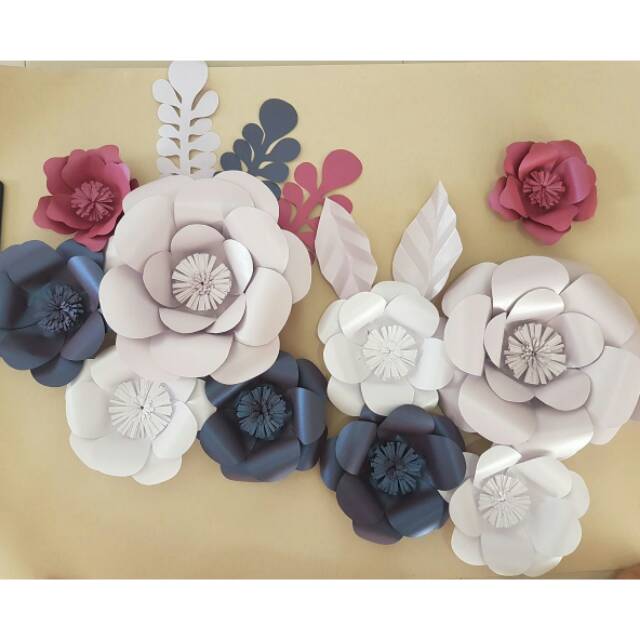 

Paper flower custom paket 70 + 2s