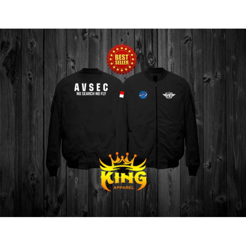 Jaket Bomber AVSEC