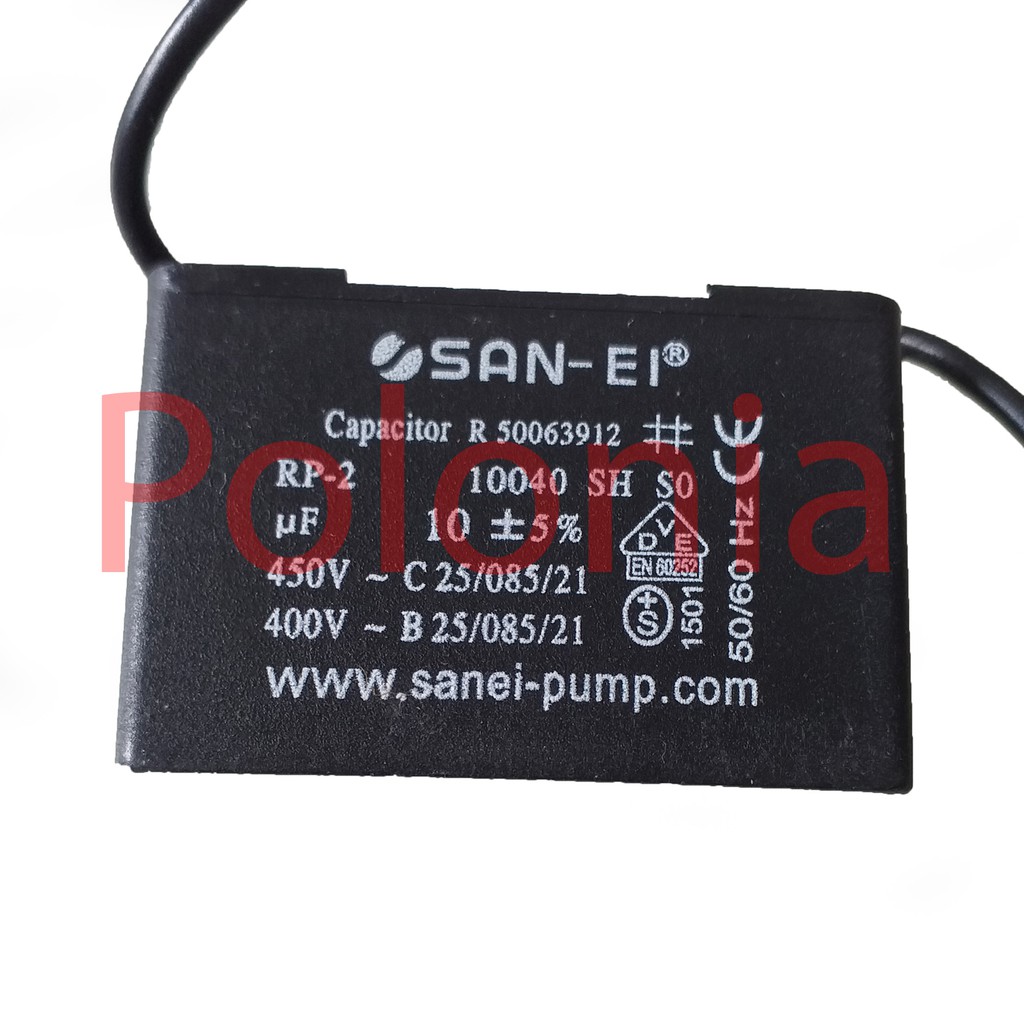 Kapasitor Pompa Air 10 uF