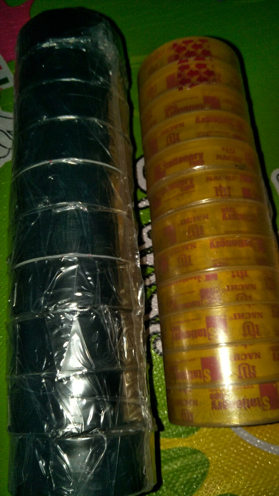 Isolasi Hitam Templek 1800 Vinyl Electrical Tape