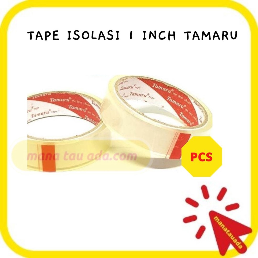 

TAPE / SOLASI BENING 24MM TAMARU PCS 胶带