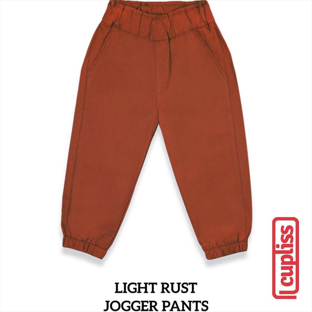 Little Palmerhaus Jogger pants Light Rust Celana Anak