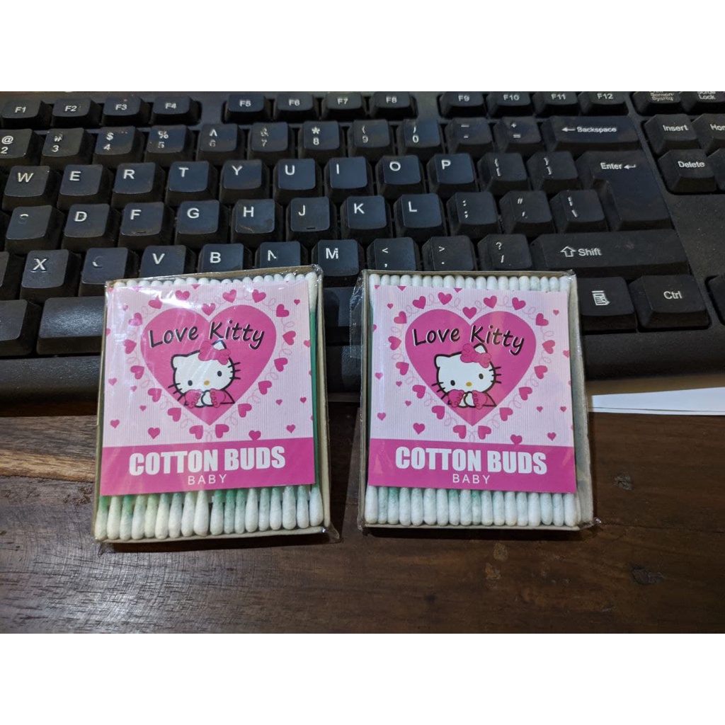 Selection Cotton Bud Buds Korek Kuping Telinga Kucing Anjing FEZONE