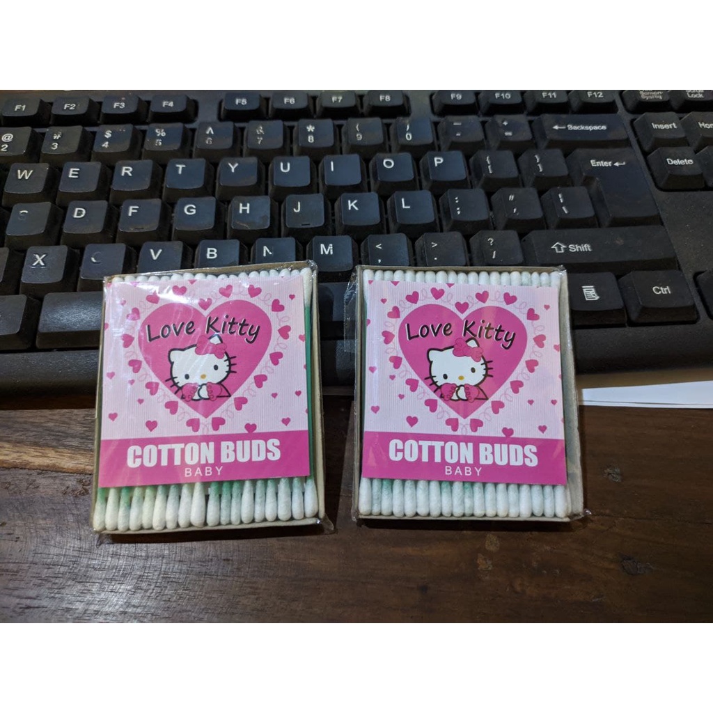 Selection Cotton Bud Buds Korek Kuping Telinga Kucing Anjing FEZONE