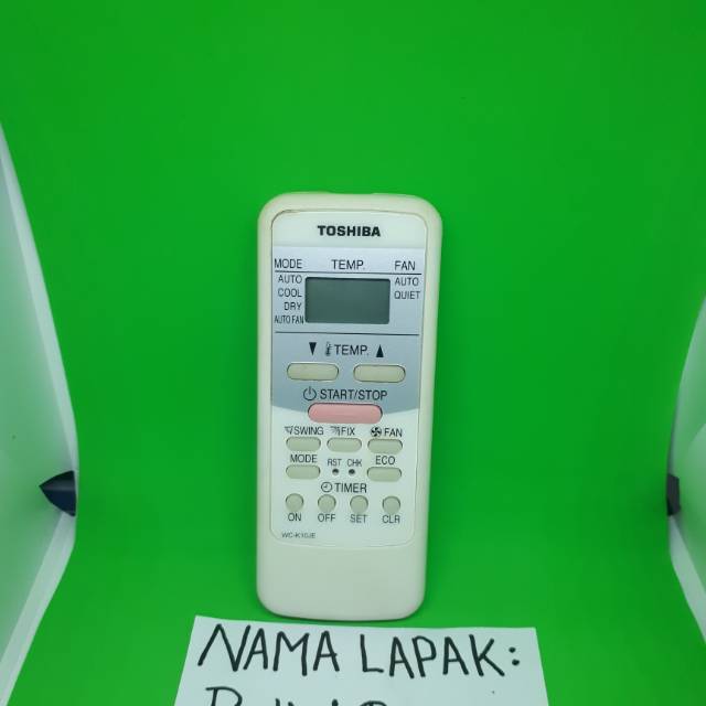 REMOTE REMOT AC TOSHIBA ORIGINAL ASLI