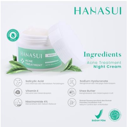 (PAKET) ^ KYRA ^ Hanasui Acne Treatment Series Skin Care Set Paket Skincare